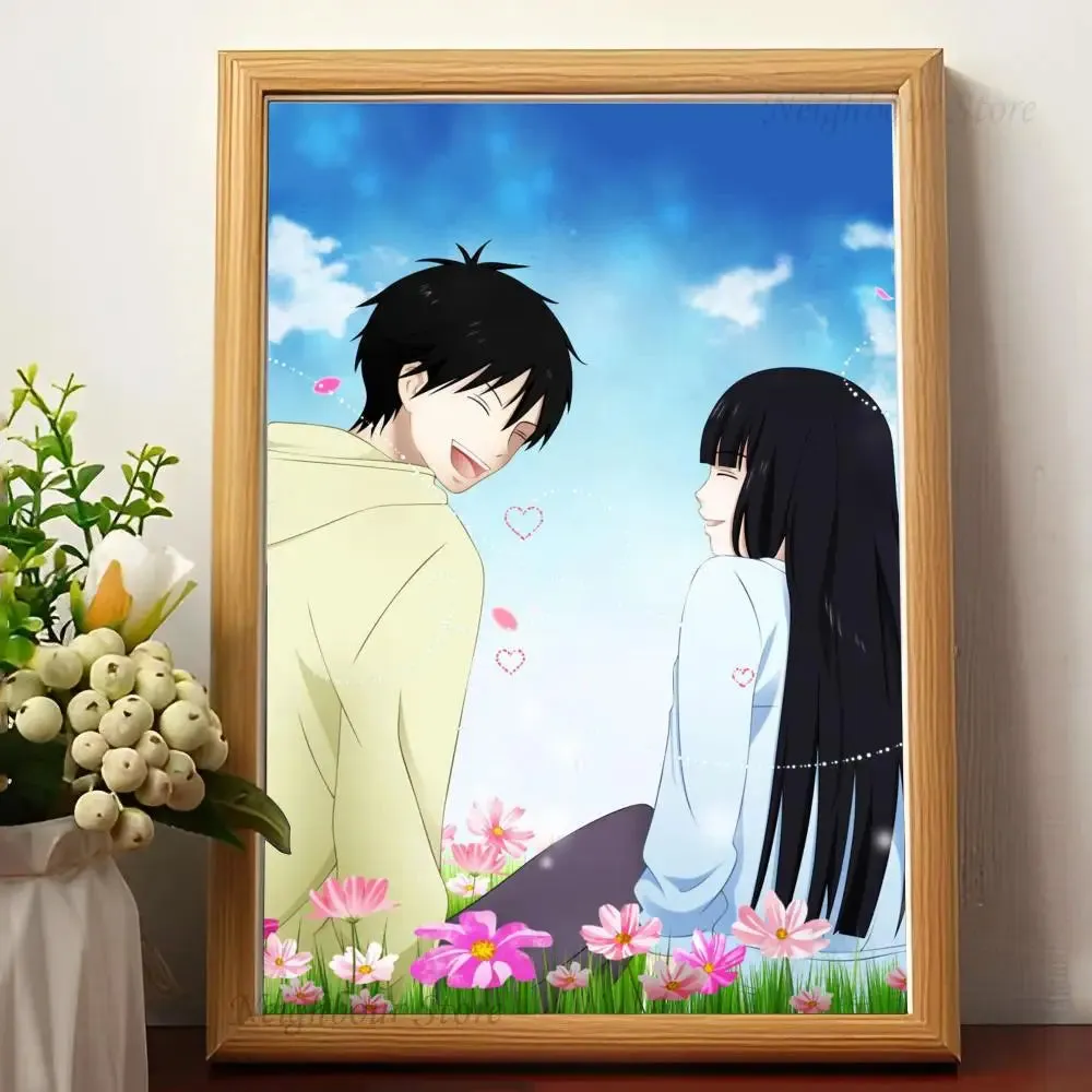 1 Piece Anime Kimi Ni Todoke From Me To You Poster Sticker Art Wall Mural