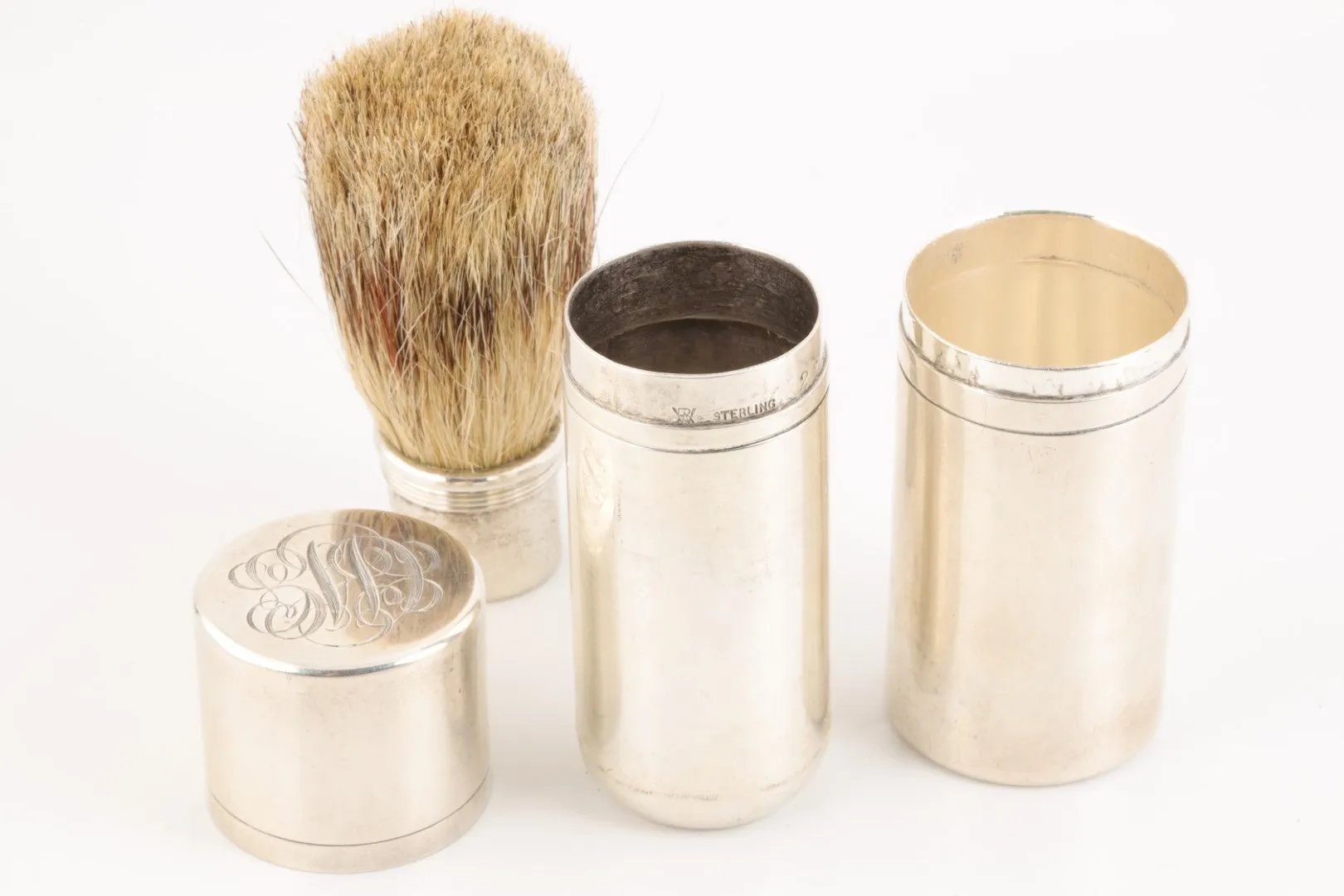 925 Silver Vintage Shaving Brush (94.73g.)