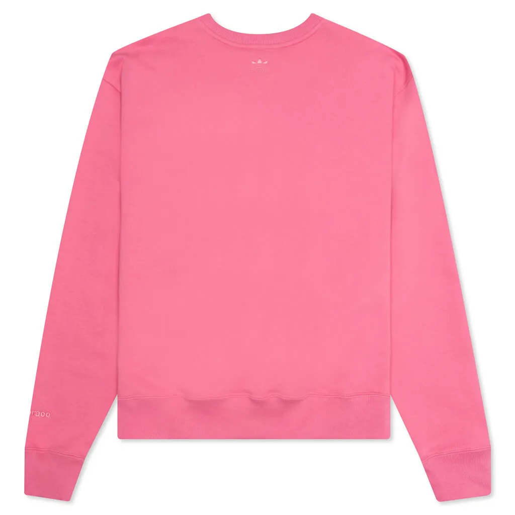 Adidas x Pharrell Williams Basics Crew - Rose Tone