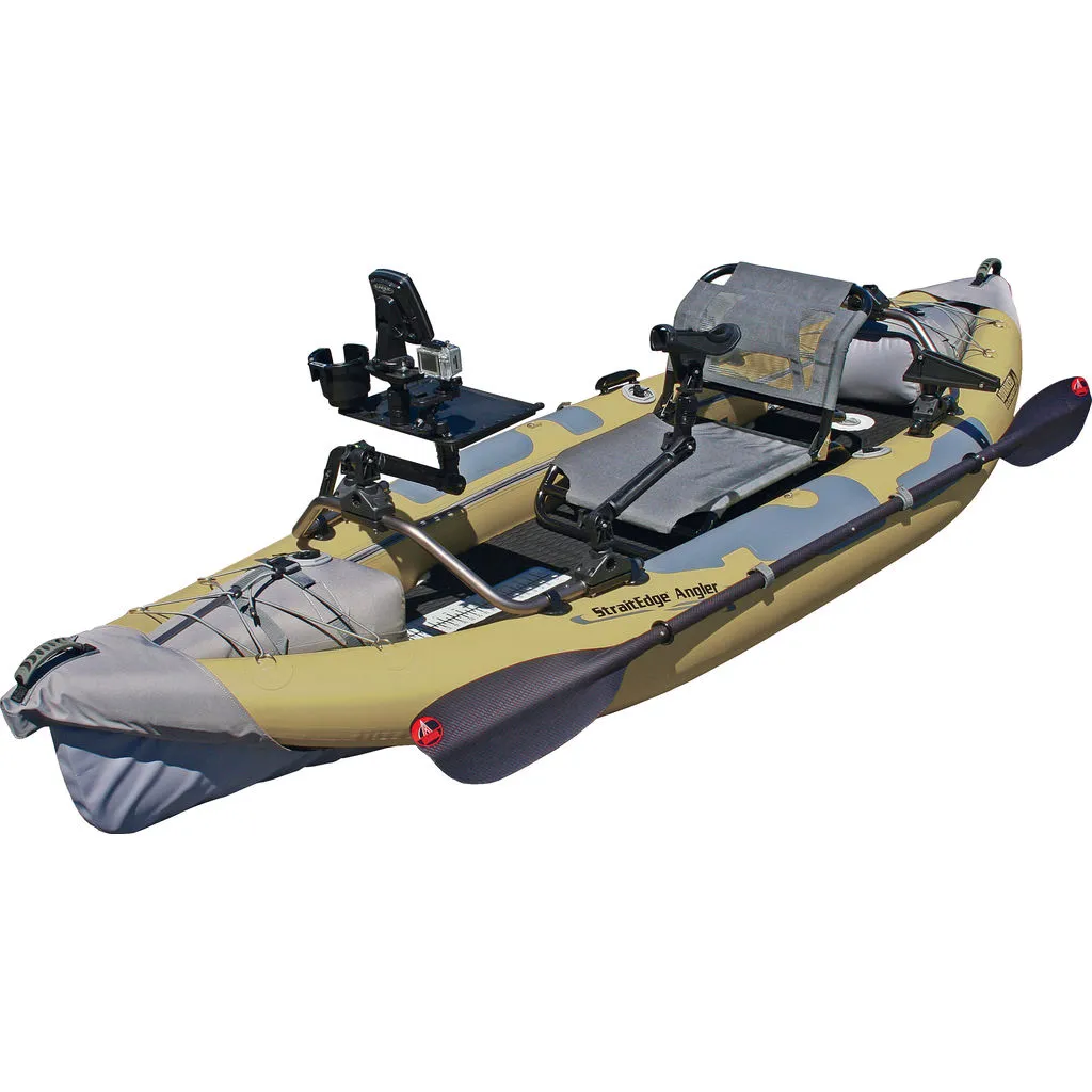 Advanced Elements StraitEdge Inflatable Angler Pro Kayak | Sage/Gray