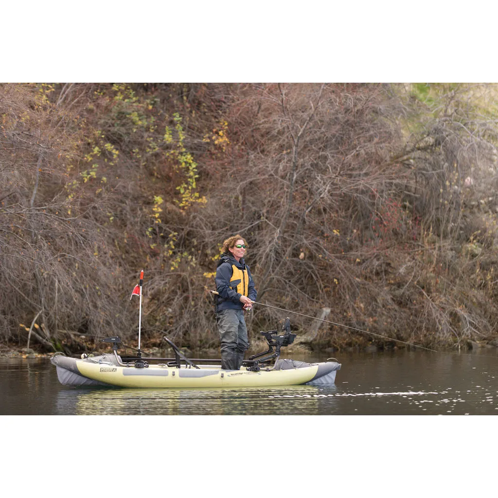 Advanced Elements StraitEdge Inflatable Angler Pro Kayak | Sage/Gray