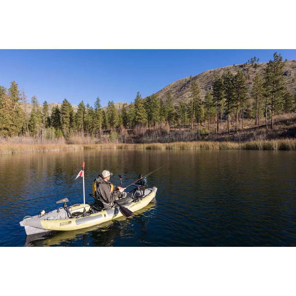 Advanced Elements StraitEdge Inflatable Angler Pro Kayak | Sage/Gray