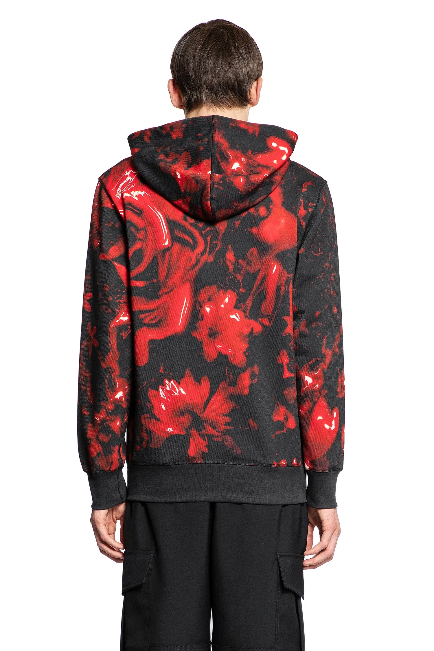 ALEXANDER MCQUEEN MAN BLACK SWEATSHIRTS