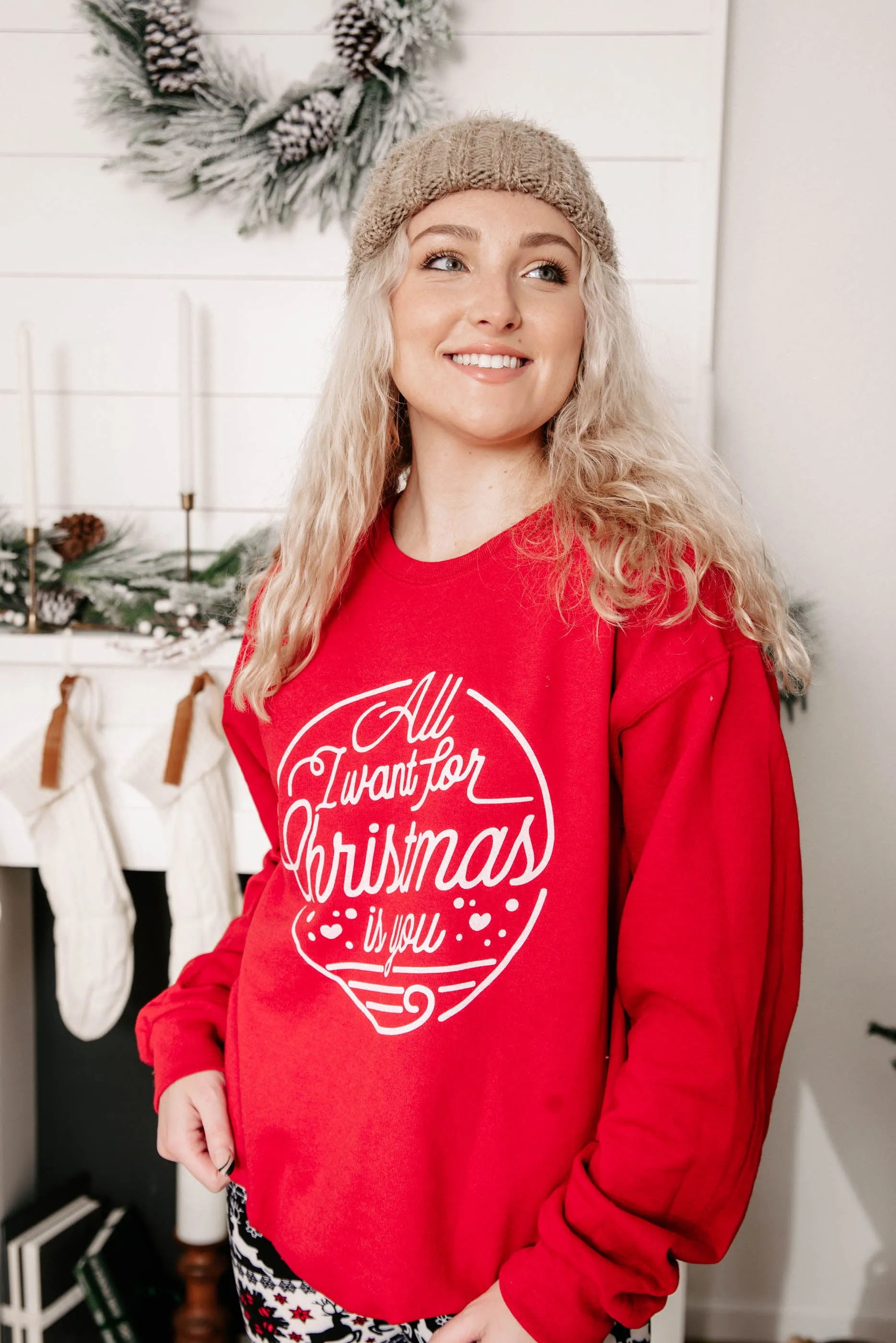 All I Want For Christmas Is You Crewneck Sweatshirt*