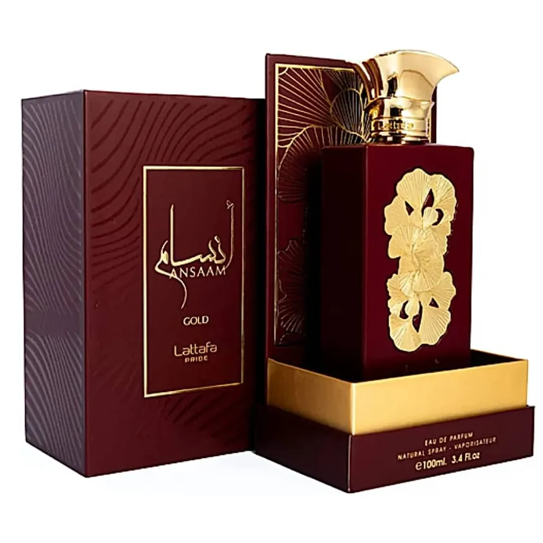 Ansaam Gold EDP Perfume - 100ml (3.4 Oz) By Lattafa Pride