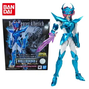 Bandai Genuine Saint Seiya Saint Cloth Myth EX Alberich Anime Action Figure High Quality