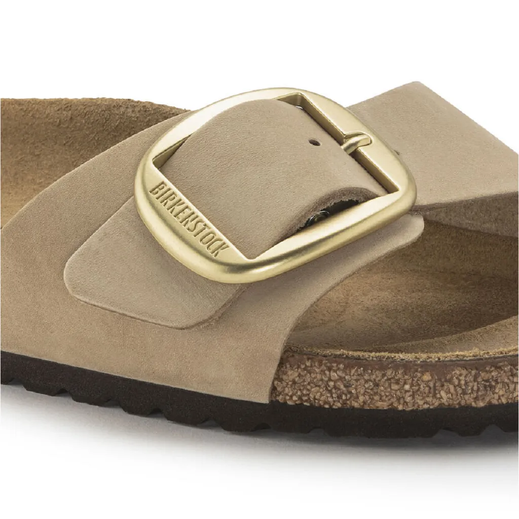 Birkenstock Women's Madrid Big Buckle Sandal - Nubuck Leather