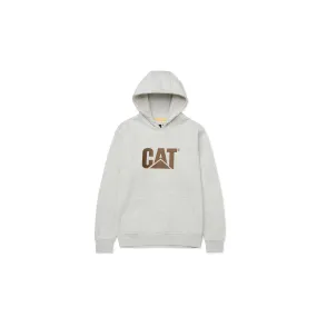 Caterpillar Trademark Hooded Sweatshirt Cream Heather