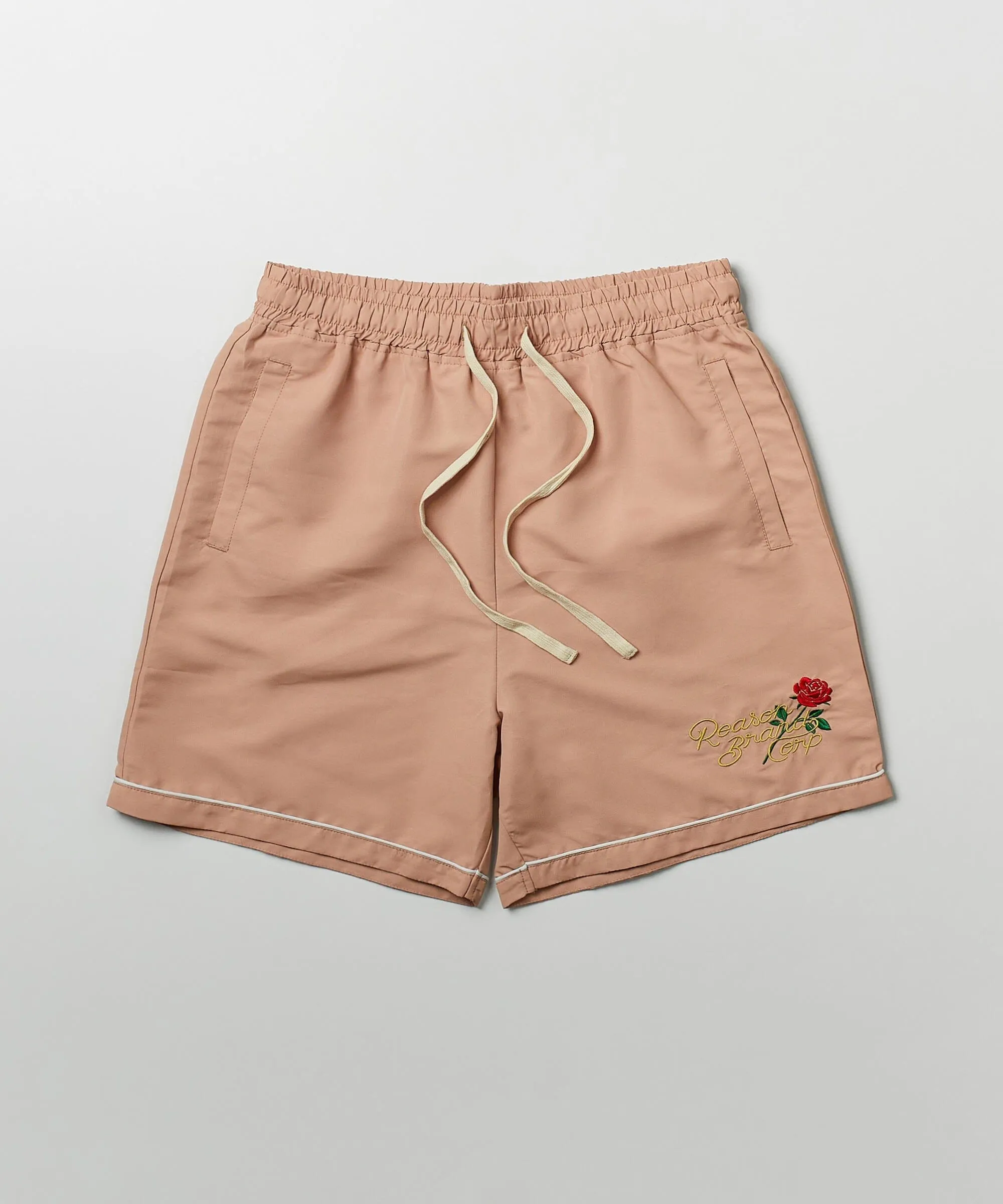 Clubmaster Embroidered Shorts - Sand