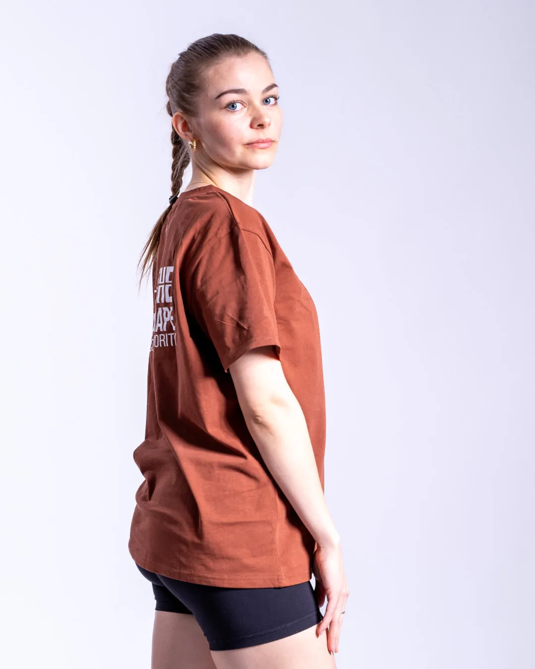 Comfort fit T-shirt - Mocha