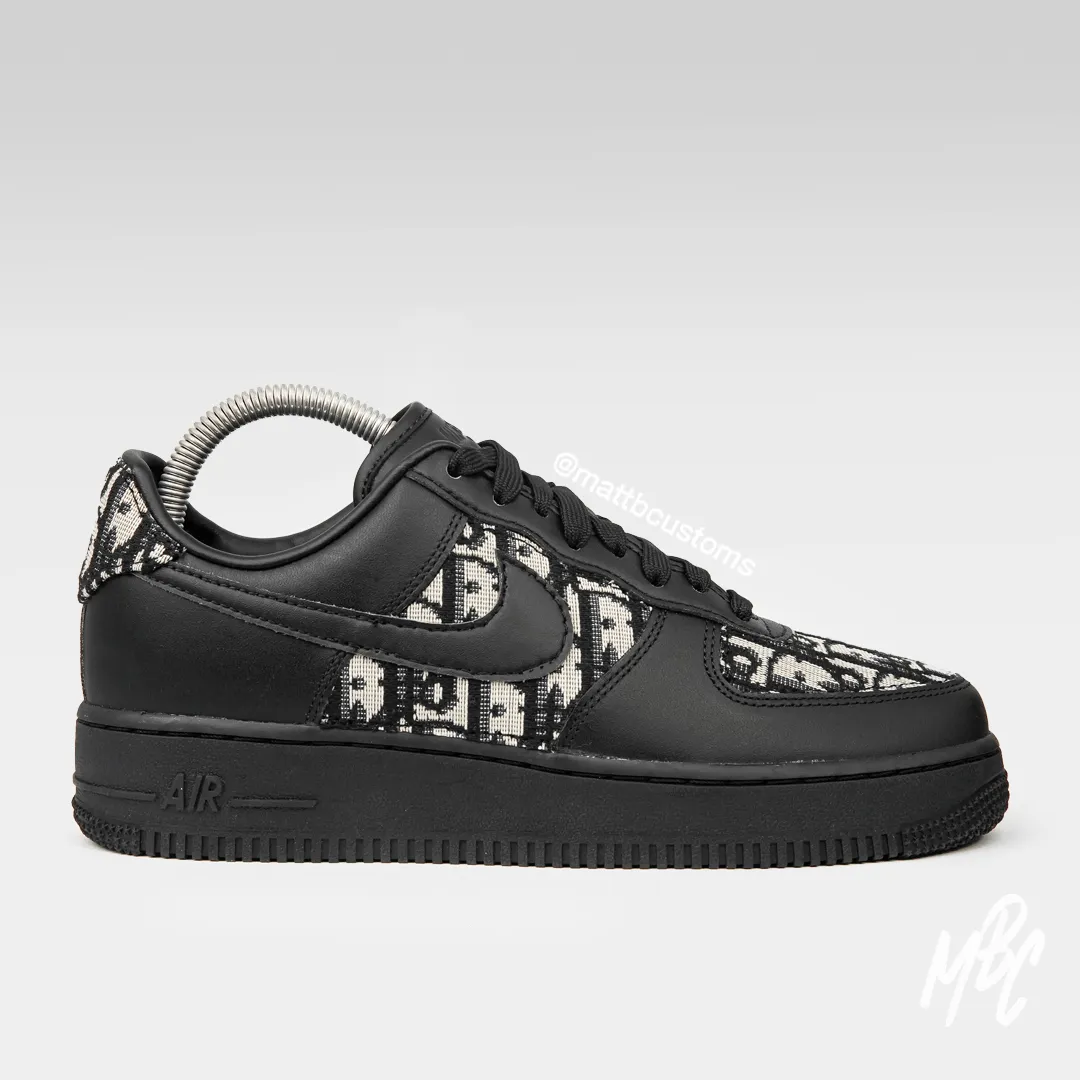 Cut & Sew (Create Your Own) - Black Air Force 1 Custom