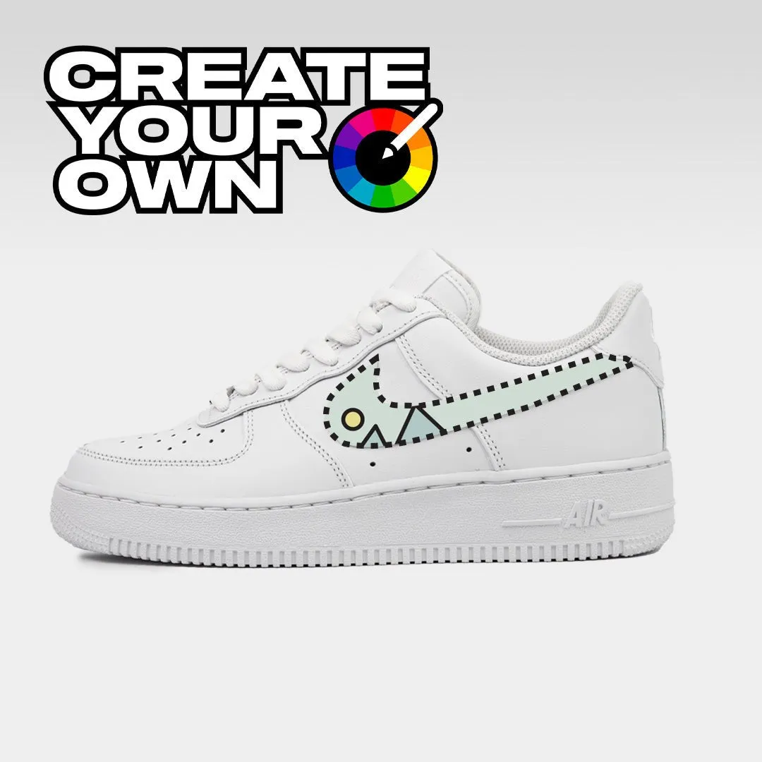 Cut & Sew (Create Your Own) - White Air Force 1 Custom