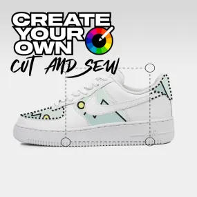 Cut & Sew (Create Your Own) - White Air Force 1 Custom