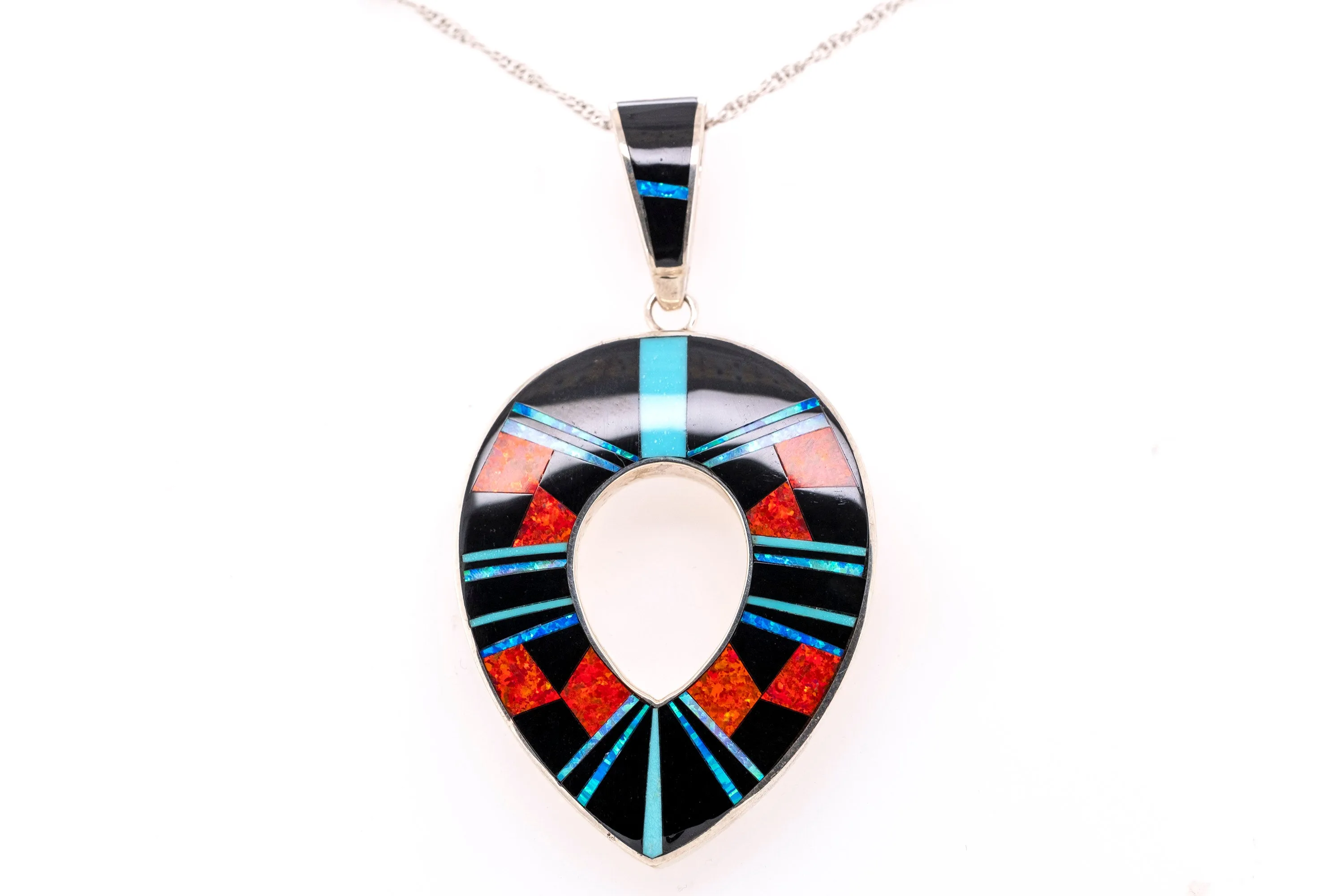 David Rosales Reverse Teardrop Pendant