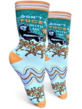 Don't Fuck With Me Womens Crew Socks