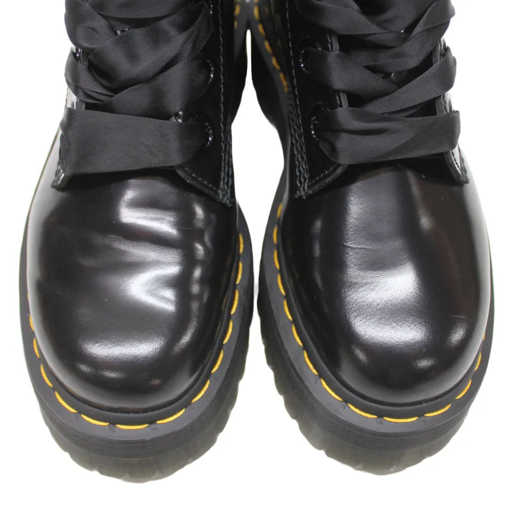 Dr. Martens Womens Boots Molly Casual Ankle Platform Leather - UK 5