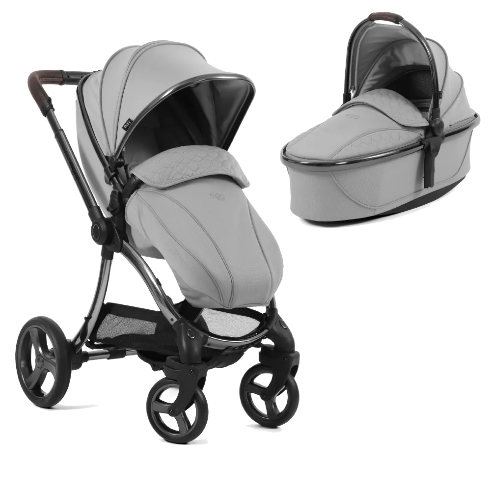 Egg 3 Stroller and Carrycot - Glacier