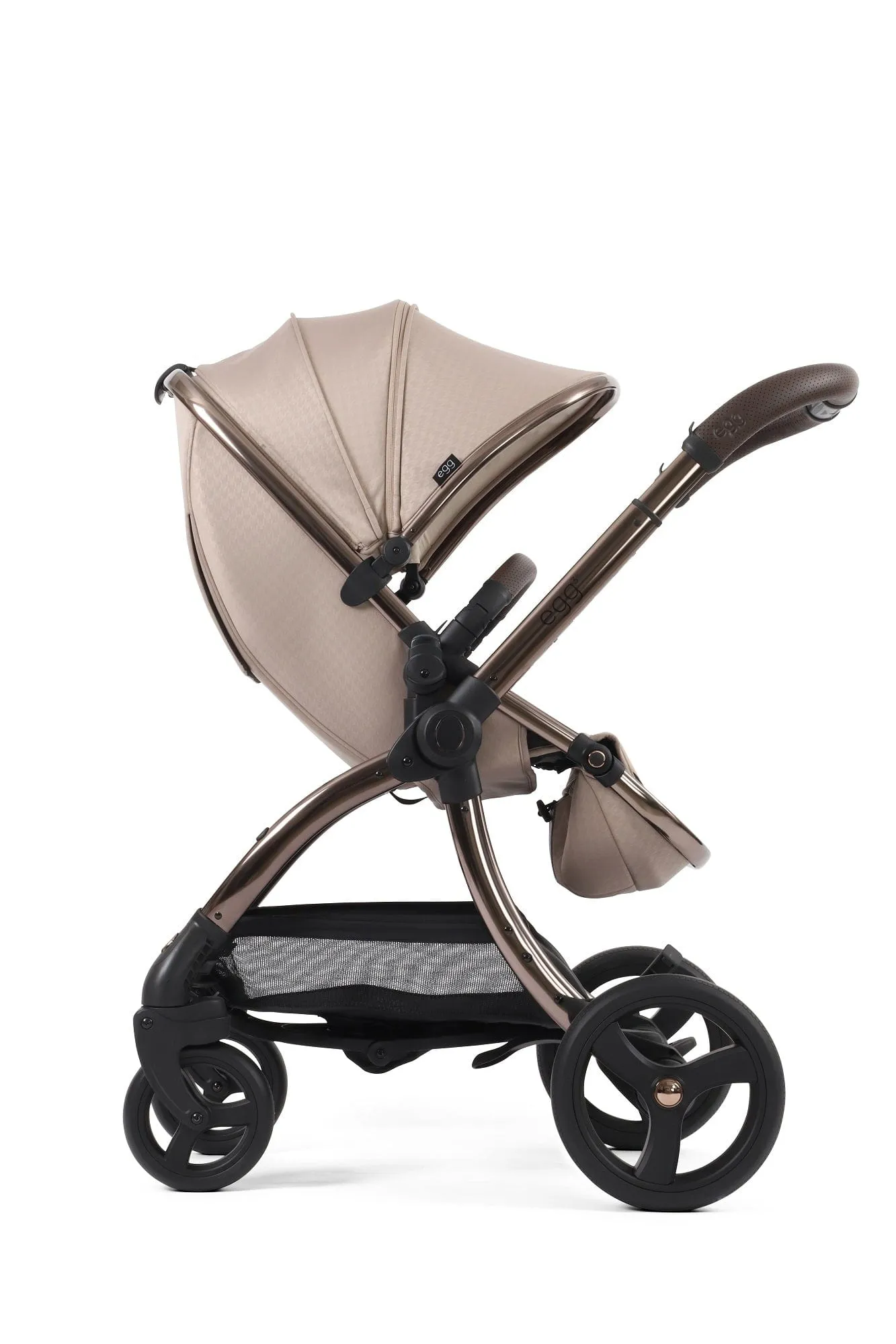 Egg 3 Stroller and Carrycot - Houndstooth Almond