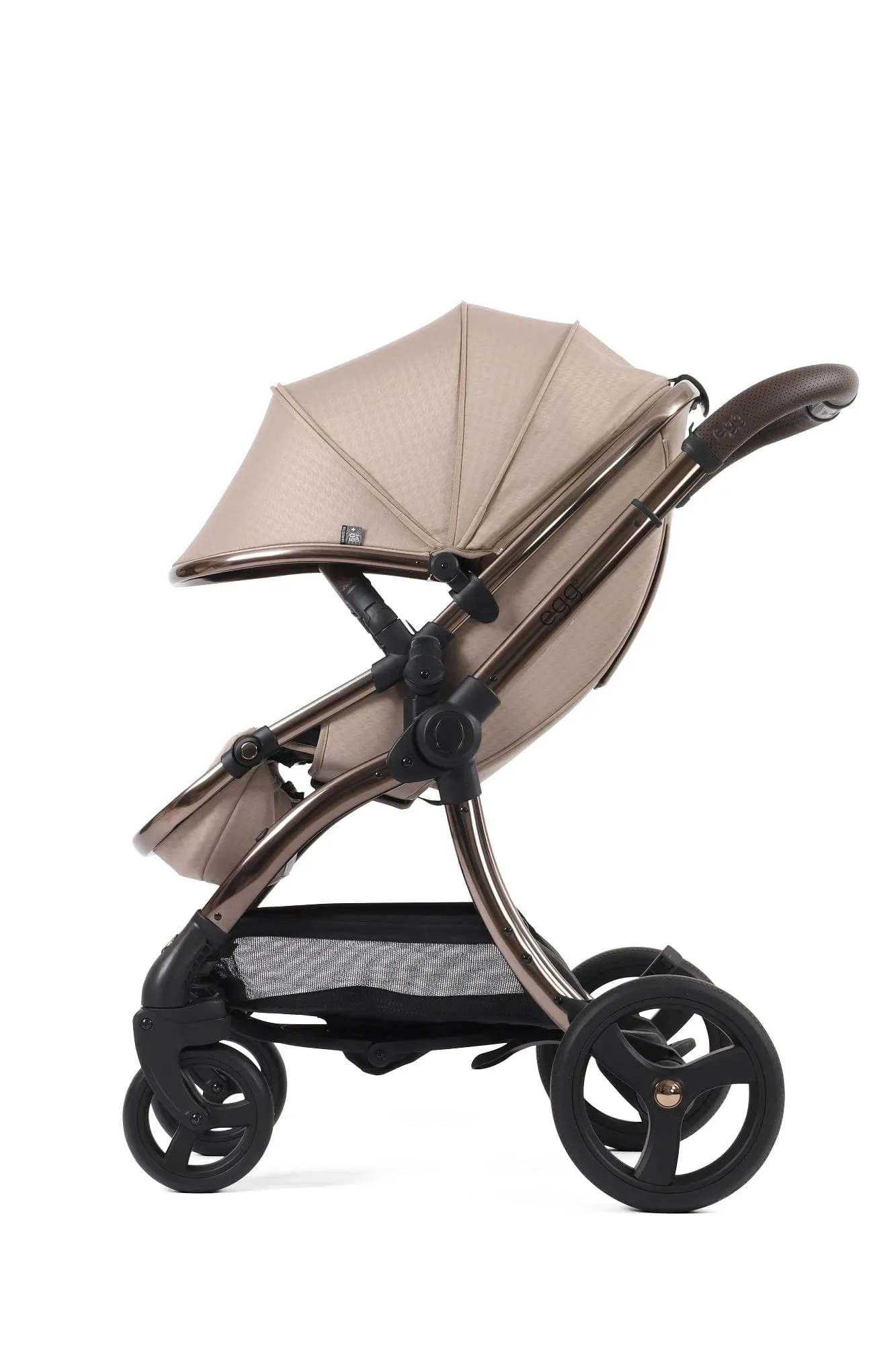 Egg 3 Stroller and Carrycot - Houndstooth Almond