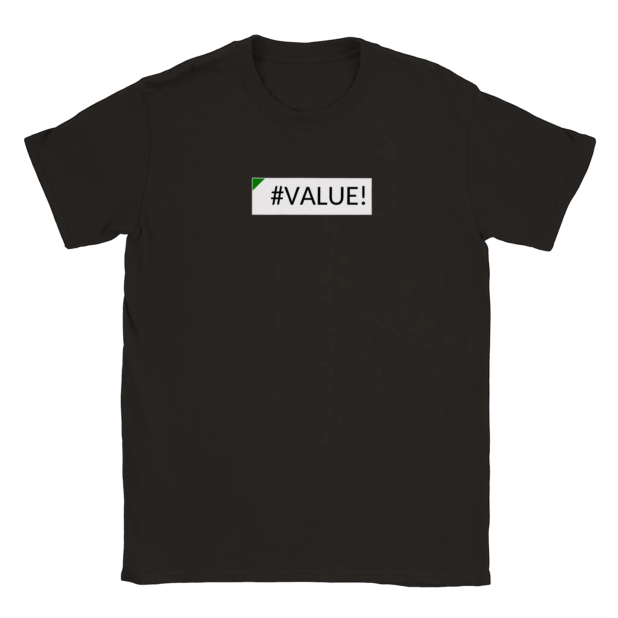 Excel Error Value - T-shirt