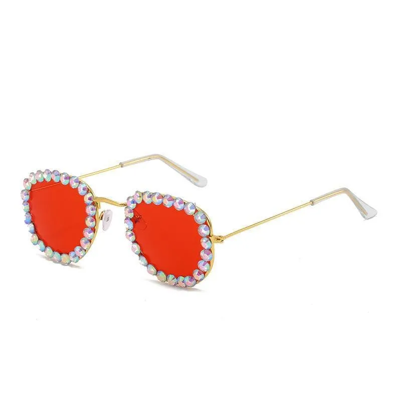 Fashion Rhinestone Glasses