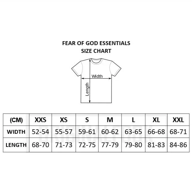 FEAR OF GOD Essentials Felt Logo Long Sleeve Tee Light Oatmeal