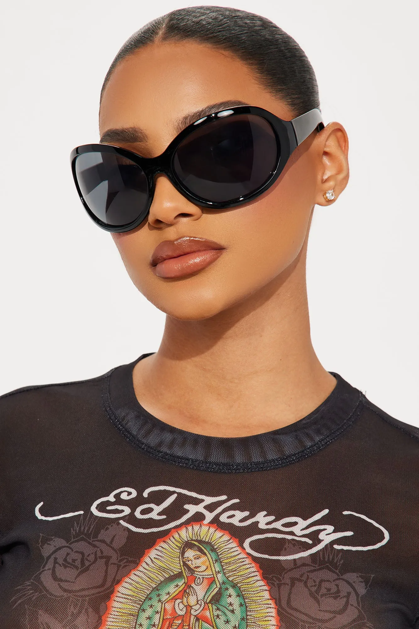 Forever So Extra Sunglasses - Black