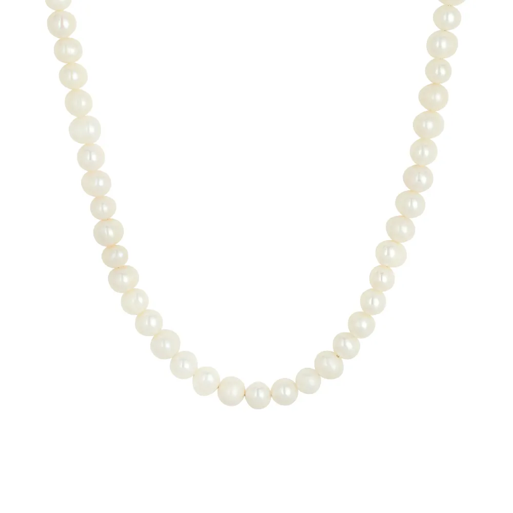 Freshwater Pearl Necklace Chain (8MM)