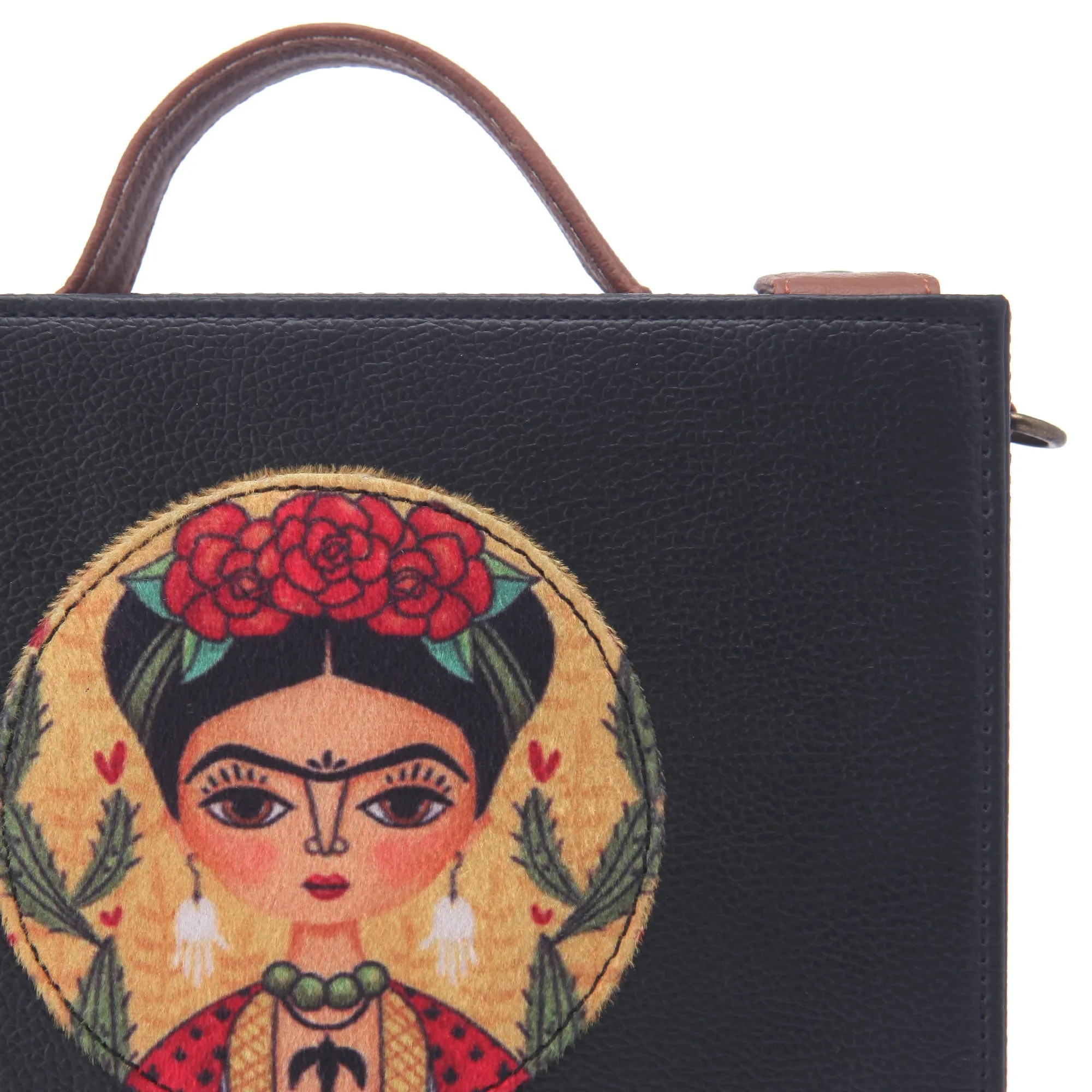 Frida Kahlo handcrafted crossbody Sling Bag for women