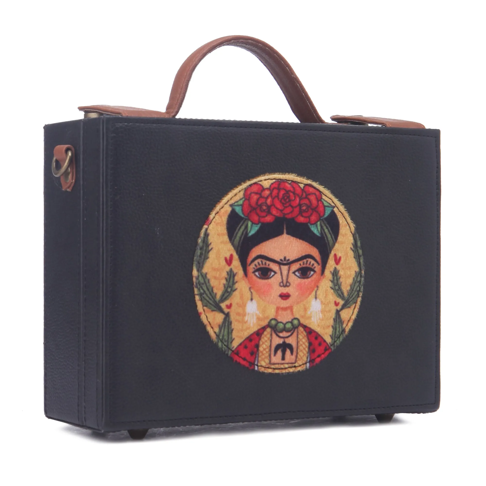 Frida Kahlo handcrafted crossbody Sling Bag for women