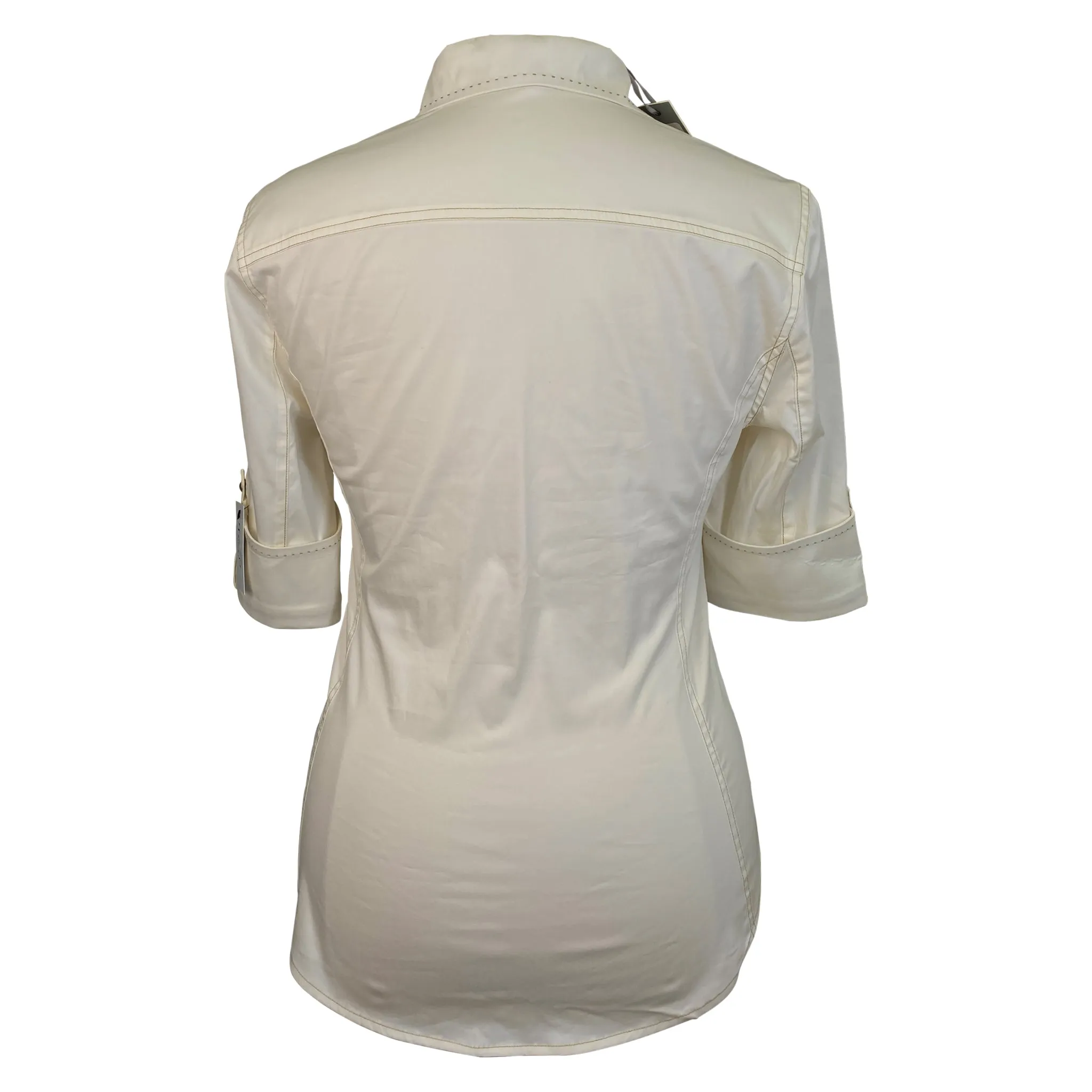 Goode Rider Jean Shirt in Off White - Women's XS