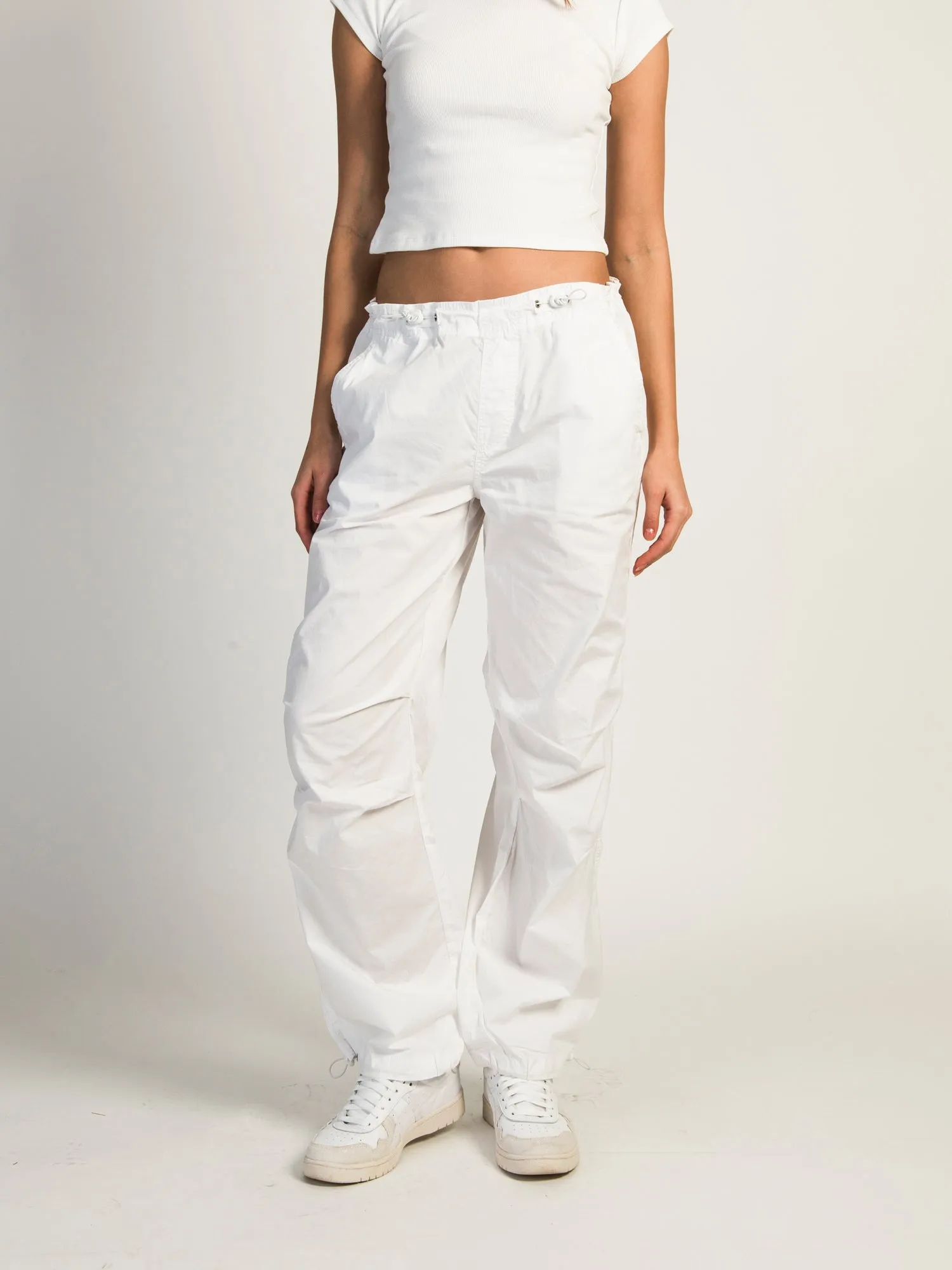 HARLOW BELLA PARACHUTE PANT - WHITE