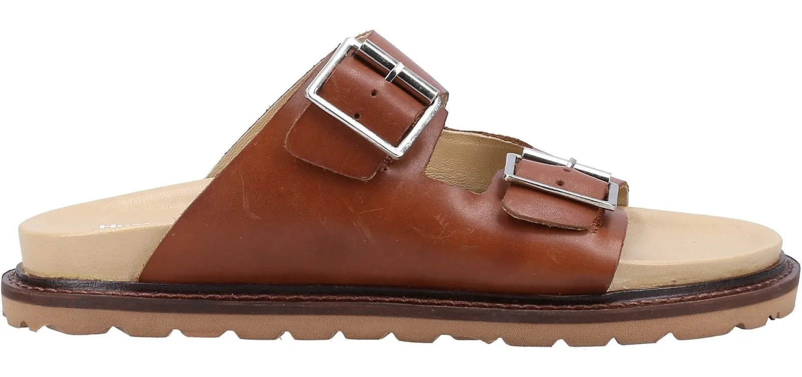 Hush Puppies Blakely Womens Leather Mule Sandal