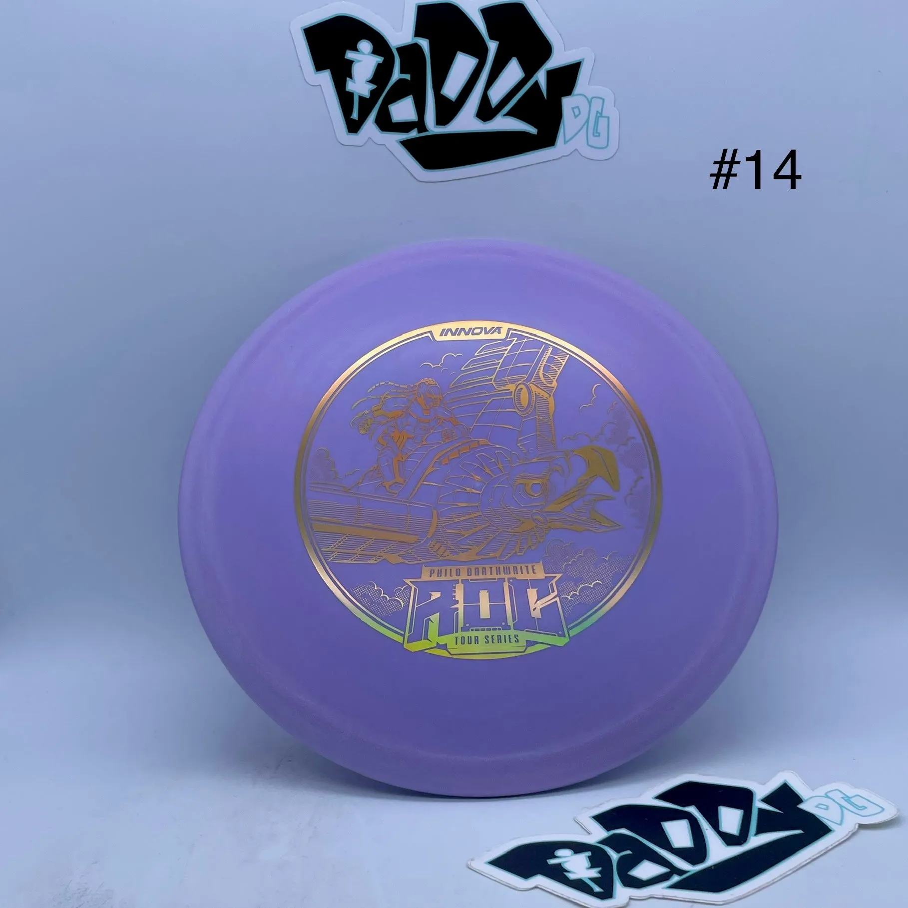 Innova Color Glow DX Roc 2022 Philo Brathwaite Tour Series Stamped Midrange