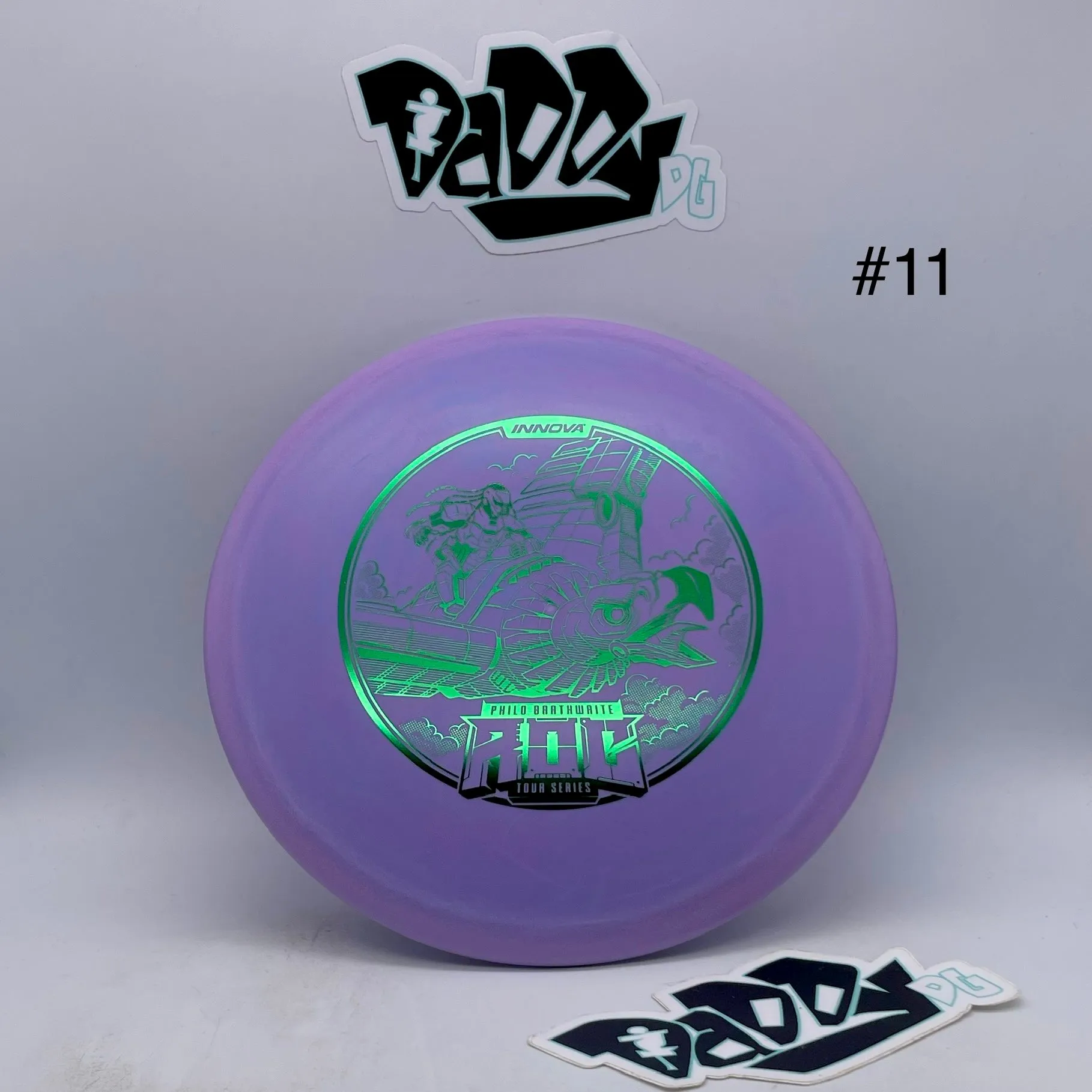 Innova Color Glow DX Roc 2022 Philo Brathwaite Tour Series Stamped Midrange