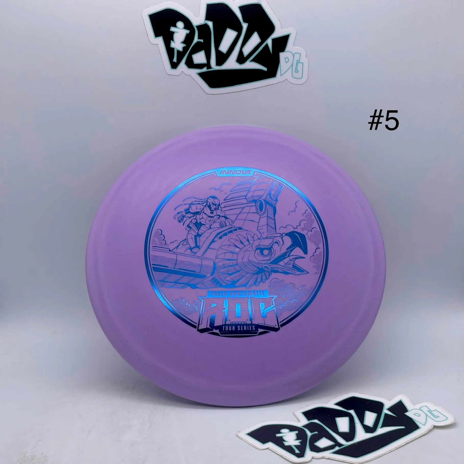 Innova Color Glow DX Roc 2022 Philo Brathwaite Tour Series Stamped Midrange