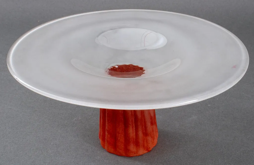 Italian Murano Art Glass Tazza