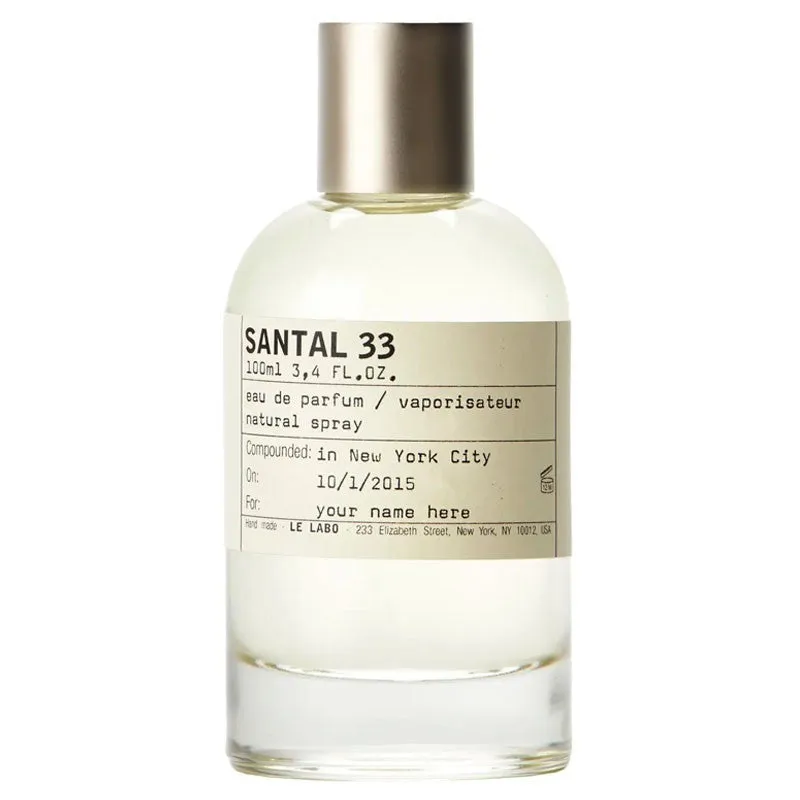 Le Labo Santal 33 Eau de Parfum Spray 3.4 oz 100 ml