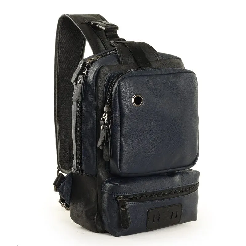 Leather Backpack for Men