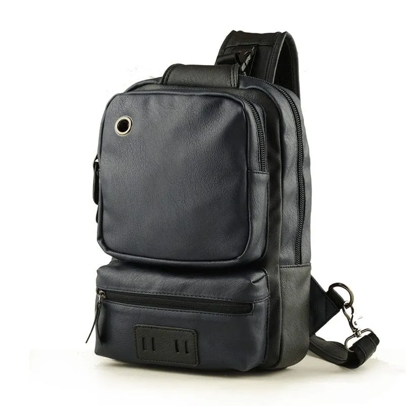 Leather Backpack for Men