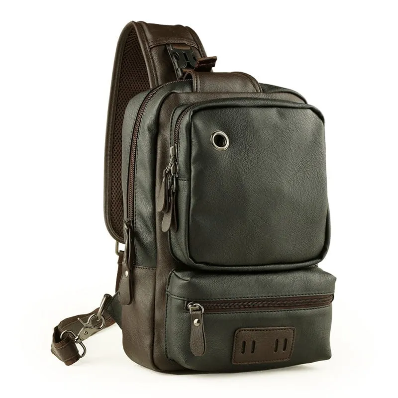 Leather Backpack for Men