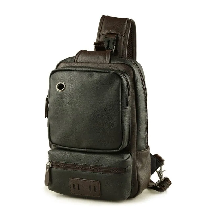 Leather Backpack for Men