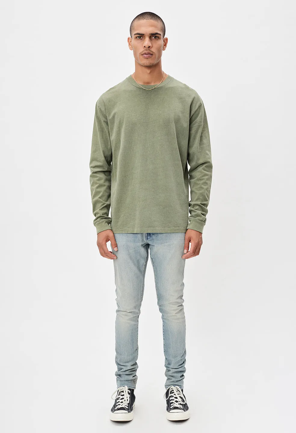 LS University Tee / Moss