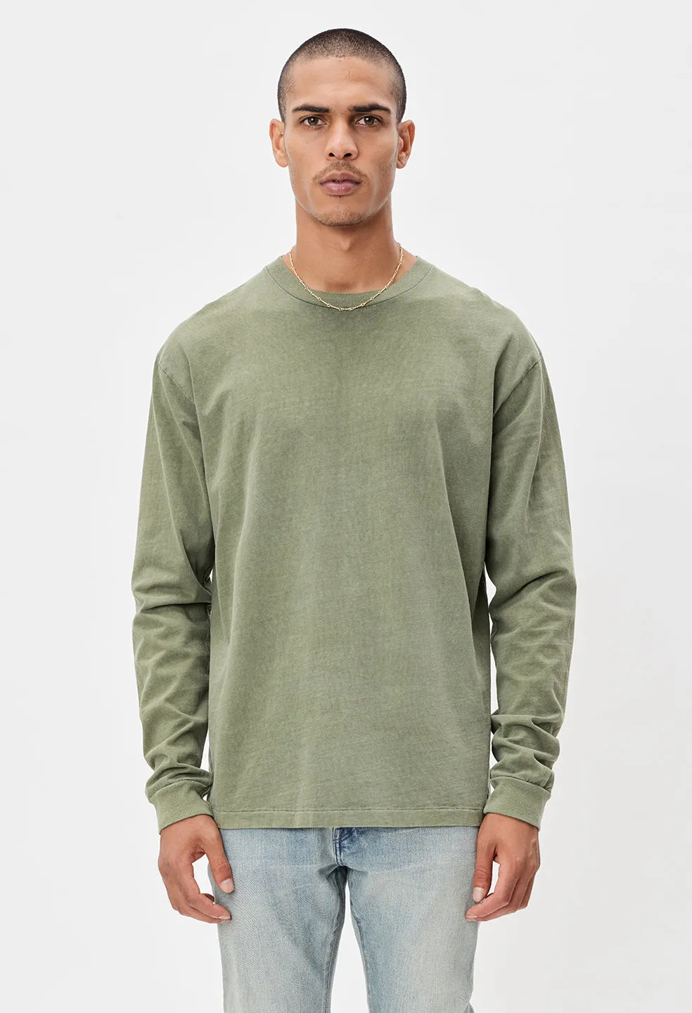 LS University Tee / Moss