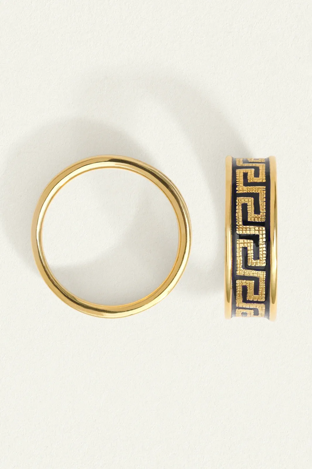 Meander Ring - Gold