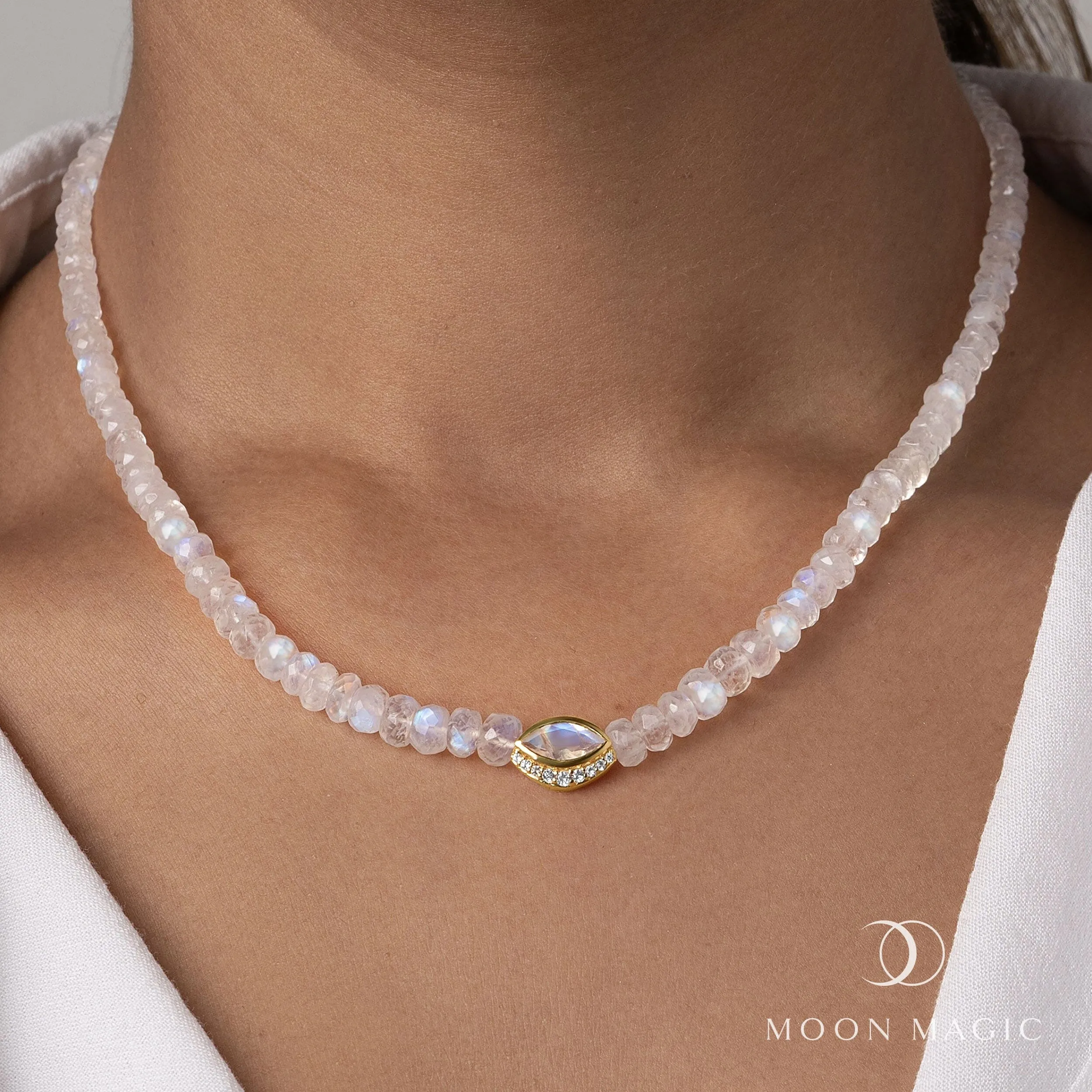 Moonstone Necklace - Dune