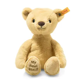 My First Steiff Teddy Bear Beige Baby Toy, 10 in