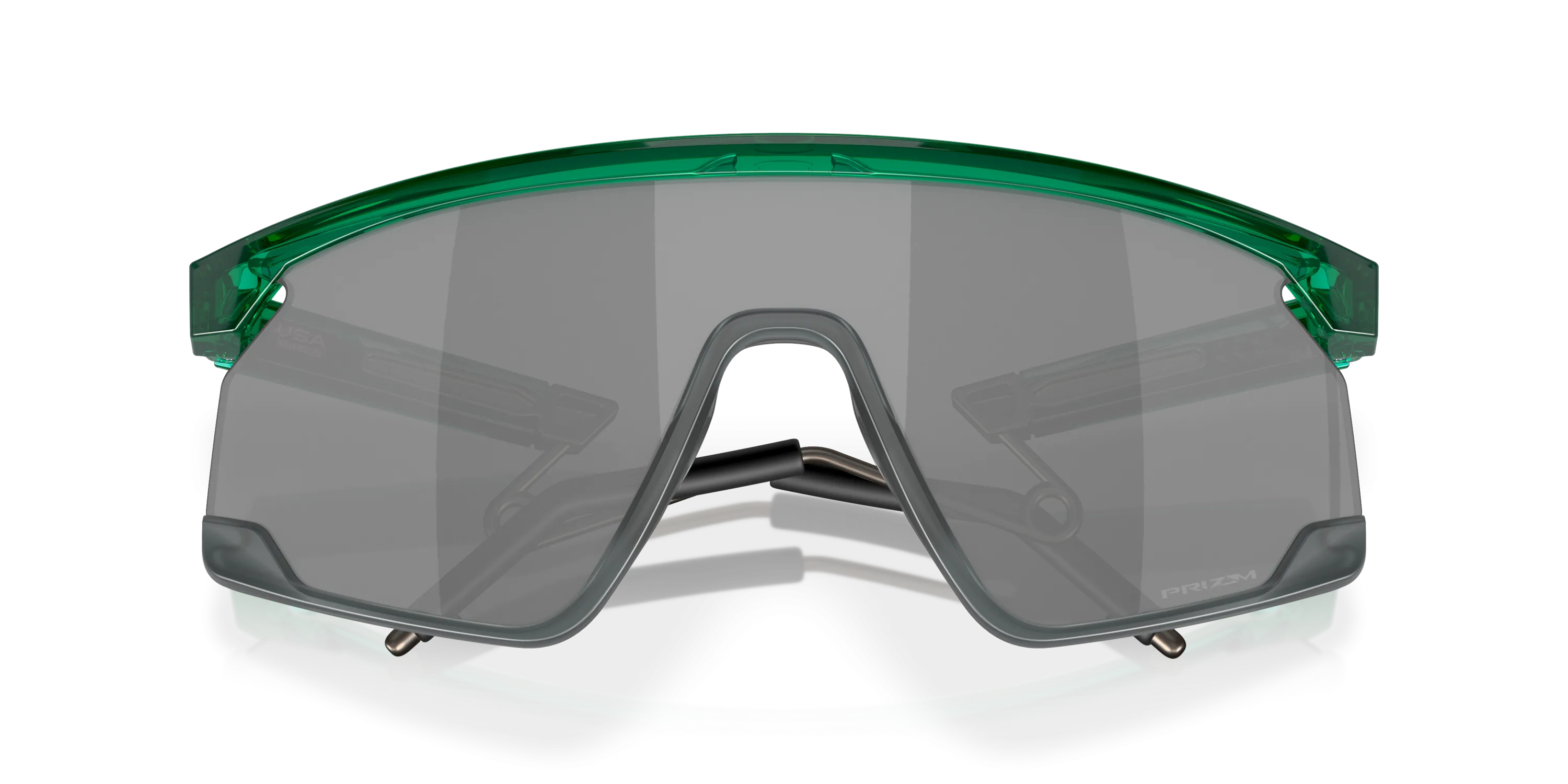 Oakley BXTR Prizm Black Lenses - Transparent Viridian Frame