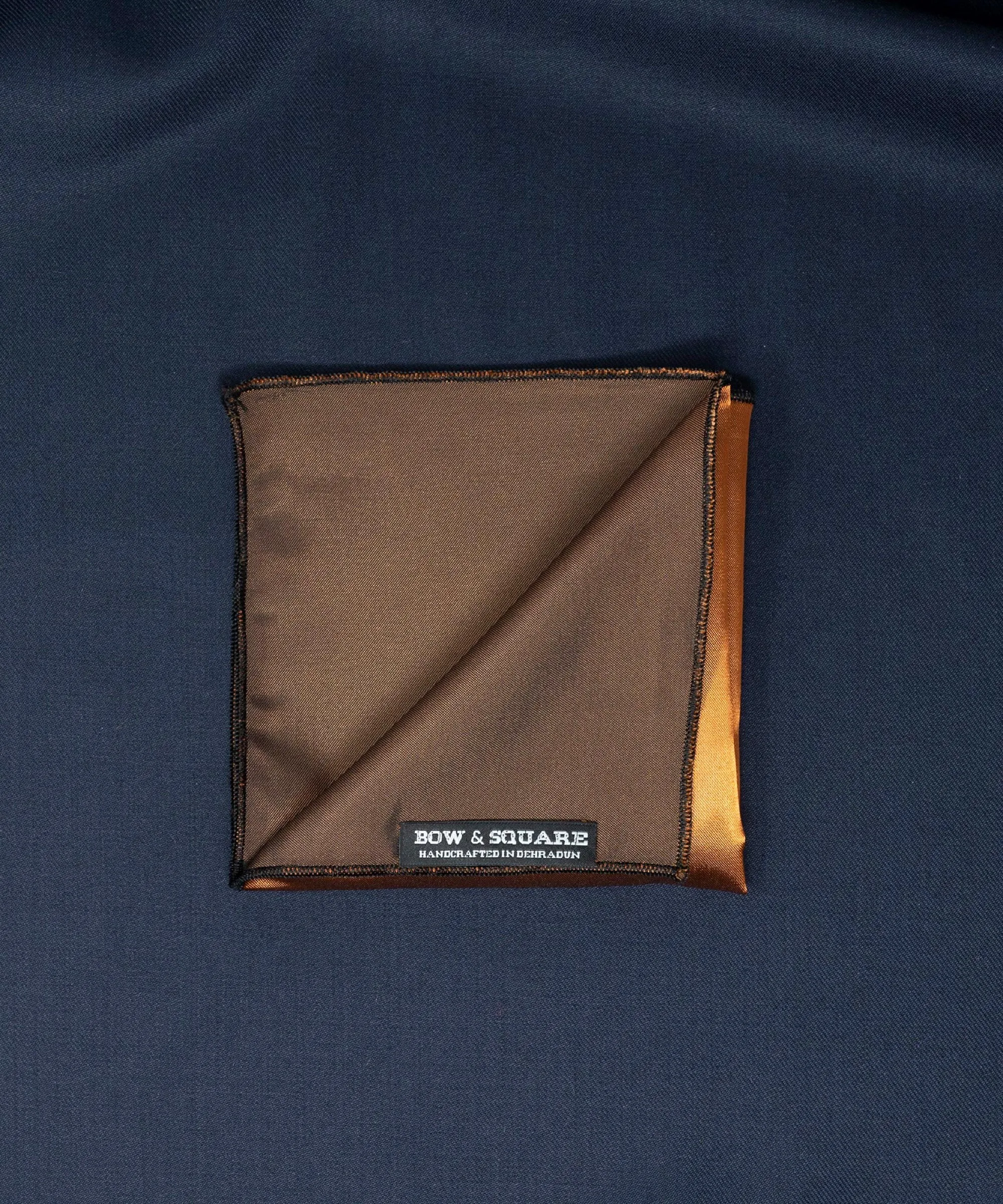 Orange Pocket Square