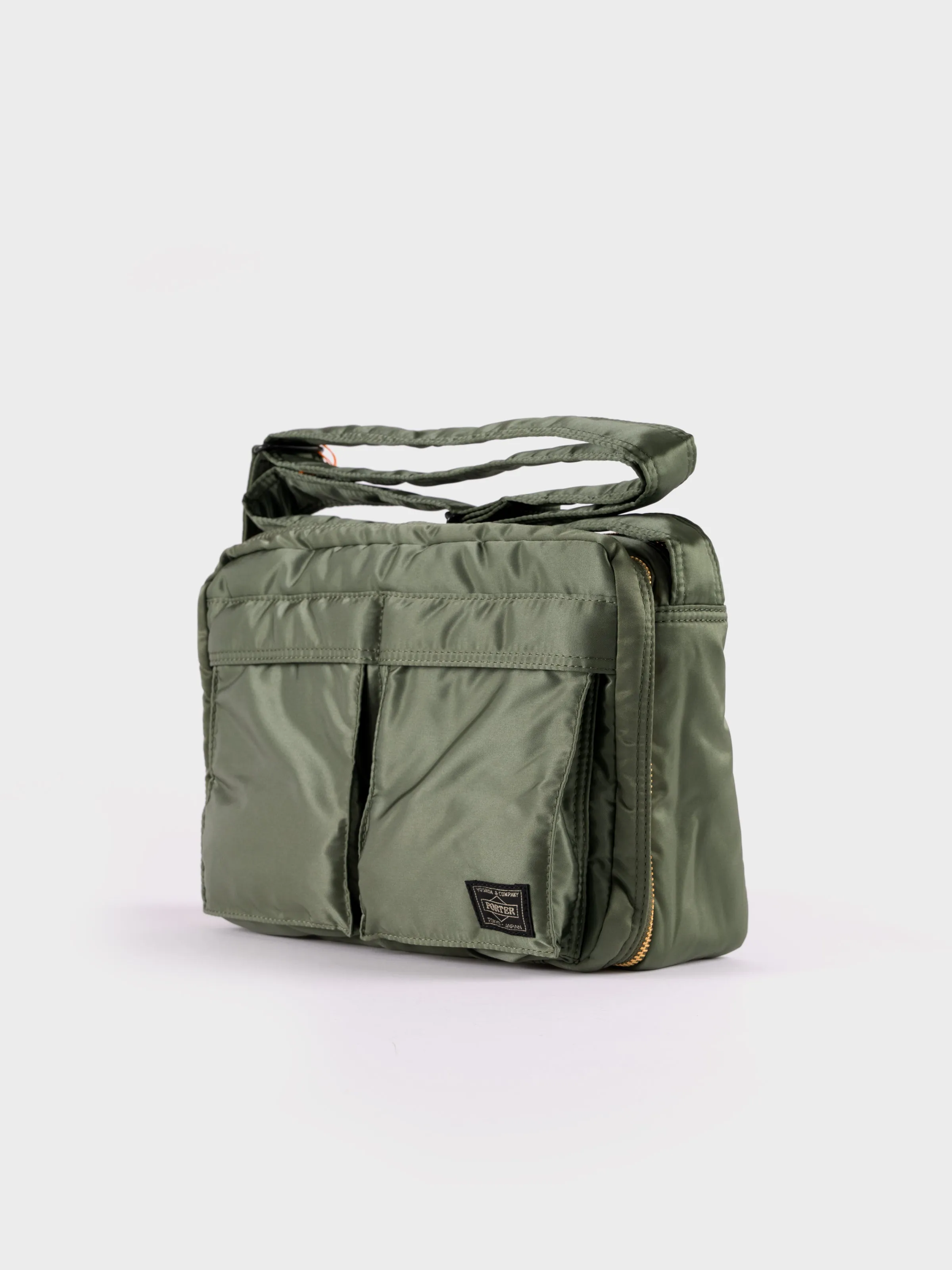 Porter-Yoshida & Co Tanker Shoulder Bag L - Sage Green